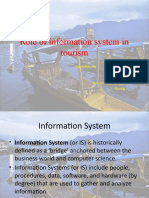 Role of Information System in Tourism