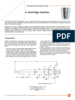 Manufacturing Sun Cartridge Cavities: Tooling Check