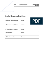 Capital Structure PDF