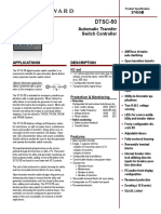 DTSC 50 Automatic Transfer Switch Controller