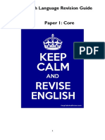 IGCSE English Revision Guide Core