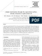 Simple Fractionation Through The Supercritical Carbon Dioxide Extraction of Palm Kernel Oil