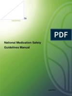 National Medication Safety Guidelines Manual: June 2013