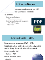 Android Tools - Device.: - All Android Devices Are Debug-Able Via USB "Out of The Box" (No Root Is Needed) - To Enable