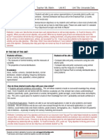 Unit 2 Univariate Data Unit Plan