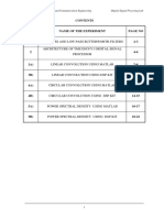 DSP Lab Manual