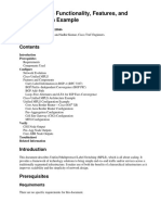 Unified MPLS Functionality, Features, and Configuration Example