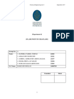 Flash Point Lab Report