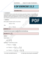 Inverse Laplace Transformation Ex 11 2 Umer Asghar Method