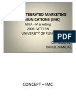 Integrated Marketing Communications (IMC) Notes 