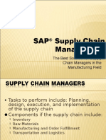 Supply Chain Management Sap