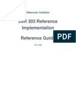 JSR 303 Reference Implementation Reference Guide: Hibernate Validator