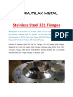 Stainless Steel 321 Flanges