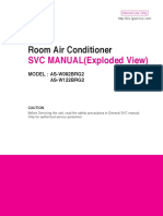 Room Air Conditioner: SVC MANUAL (Exploded View)