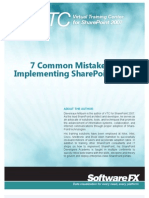 Common Mistakes in Implementing Share Point