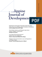 Philippine Journal of Development, Volume 43 (2016)