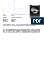 Fatigue Crack Tolerance Design For Stainless Steel by Crack Growth Analysis-Grupo 3