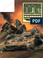 BattleTech 1667 - Record Sheets, Volume Five Vehicles