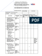 F-1 Housekeeping Schedule