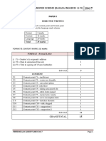 Form 4 Answer Scheme (Bahasa Inggeris 1119) : Directed Writing