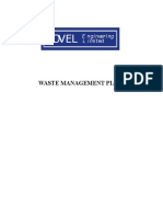 Waste Management Plan