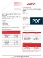 Aalco Metals LTD - Aluminium Alloy 5083 0 H111 Sheet and Plate - 149 PDF