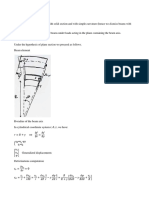 Curved Beams Theory