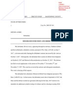 11-28-2017 Memorandum Decision and Order (Wisconsin v. Steven Avery)