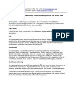 Implementing and Troubleshooting Certificate Deployment in ISA Server 2006