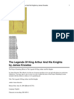 The Legends of King Arthur and His Knights by James Knowles