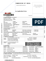 High Commission of India: Visa Application Form