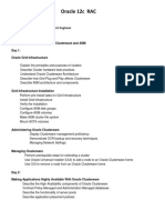 12c RAC Syllabus