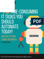 E BOOK 10 Time Consuming IT Tasks You Should Automate Today by Gabby Nizri