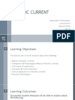 Faradic Current: Avanianban Chakkarapani Lecture 8 & 9 Venue:K 205 A 28.1.15 11.00 Am To 1.00 PM