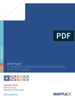 Mayflex - WhitePaper - Six Steps To Successfully Designing and Planning An IP CCTV System