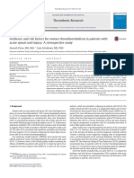 Thrombosis Research: Siavash Piran, MD, MSC, Sam Schulman, MD, PHD