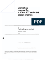 Perkins 4.107 4.108 4.99 Workshop Manual