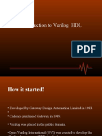 Introduction To Verilog HDL