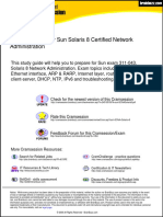 Cramsession™ For Sun Solaris 8 Certified Network Administration