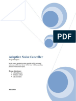 Adaptive Noise Canceller