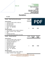 Quotation of Pass Box For ACI 2017 12 28