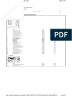 Order Specific Part List Component: FA57/A/G