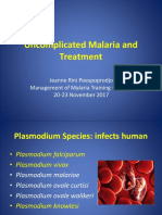 1 - Uncomplicated Malaria and Treatment