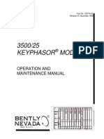 3500 25 Keyphasor Module Operations and Maintenance Manual 1