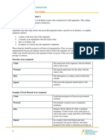 Argument - Construction.handout 1