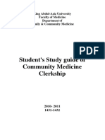 Study+guide++community+medicine+2010 2011 PDF