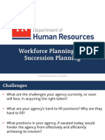 Workforce Planning and Succession Planning