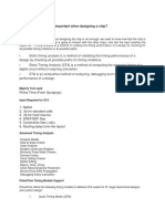 Static Timing Analysis