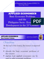 ABM - AE12 - 003 - Economic Problems and Socio-Economic Statuso of The Philippines