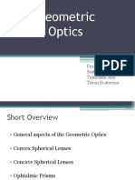 Geometric Optics